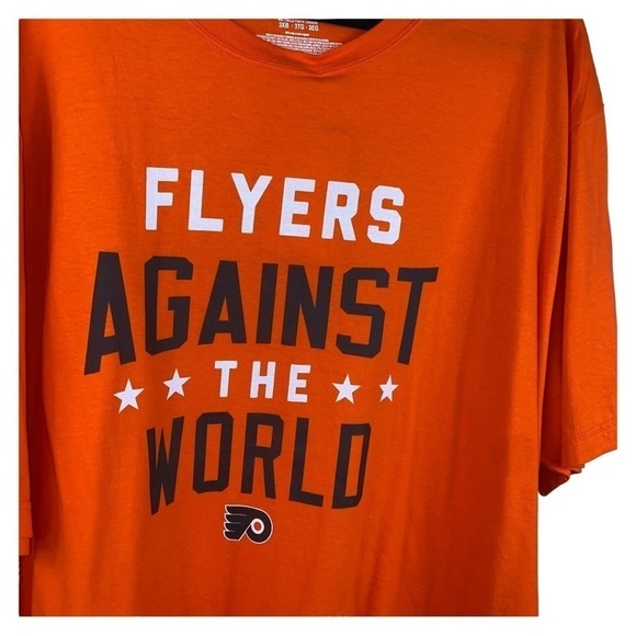 NWT Philadelphia Flyers Fanatics Branded Against The World T-Shirt -3XB Big&Tall - Picture 2 of 7